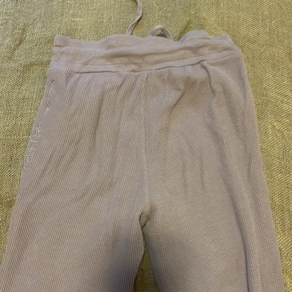Calvin Klein Performance Straight Leg Sweatpants Purple - Picture 2 of 8